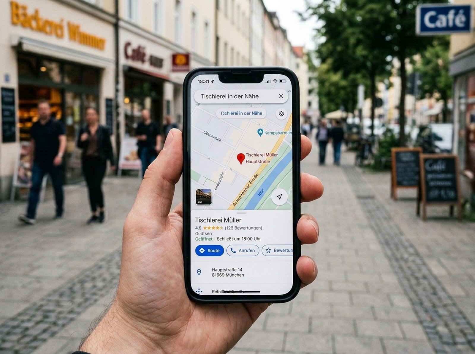 Damit Kunden Sie online finden.